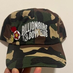 Billionaire Boys Club Camouflage Hat with Patches
